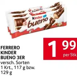 Transgourmet Ferrero kinder bueno 3er Angebot