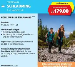 Hofer Reisen Steiermark schladming Angebot