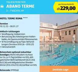 Hofer Reisen Italien/venetien abano terme Angebot
