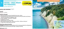 Hofer Reisen Wanderreise/deutschland ostsee - insel rügen mit hiddensee Angebot