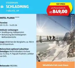 Hofer Reisen STEIERMARK SCHLADMING Angebot