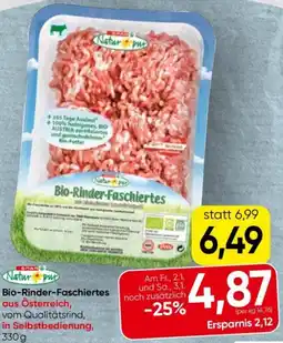 Spar Bio-rinder-faschiertes Angebot