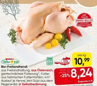 Natur pur Bio-Freilandhendl