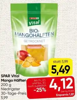 Spar Spar vital mango hälften Angebot