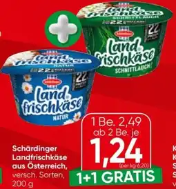 Spar Schärdinger landfrischkäse aus österreich, Angebot