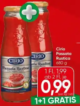 Spar Cirio Passata Rustica Angebot