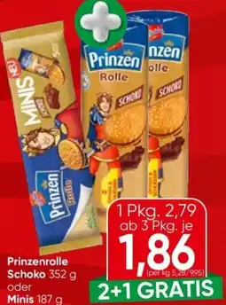 Spar Prinzen Prinzenrolle Schoko Angebot
