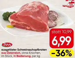 Spar ausgelöster Schweinsschopfbraten Angebot
