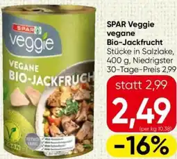 Spar Spar veggie vegane bio-jackfrucht Angebot