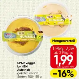 Spar Spar veggie by neni aufstrich Angebot