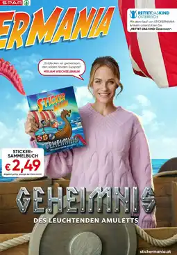 Spar Sticker- sammelbuch Angebot