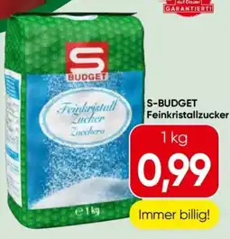 Spar S-budget feinkristallzucker Angebot