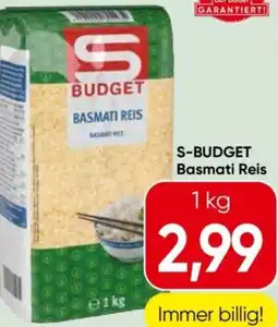 Spar S-budget basmati reis Angebot