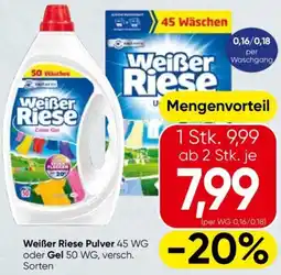 Spar Weißer Riese Pulver Angebot