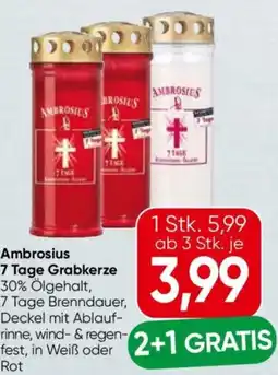 Spar Ambrosius 7 tage grabkerze Angebot