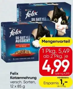 Spar Felix katzennahrung Angebot