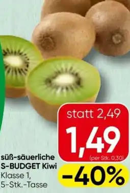 Spar Süß-säuerliche s-budget kiwi Angebot