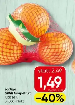 Spar Saftige spar grapefruit Angebot