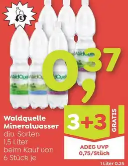 ADEG Waldquelle Mineralwasser Angebot