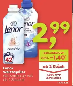 ADEG Lenor Weichspüler Angebot