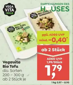 ADEG Vegavita Bio Tofu Angebot