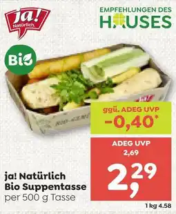 ADEG ja! Natürlich Bio Suppentasse Angebot