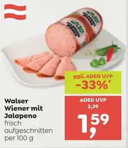 ADEG Walser Wiener mit Jalapeno Angebot