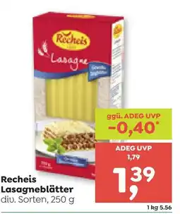 ADEG Recheis Lasagneblätter Angebot