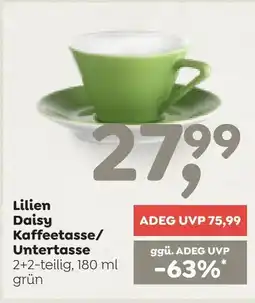 ADEG Lilien Daisy Kaffeetasse/ Untertasse Angebot