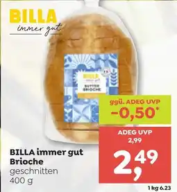 ADEG BILLA immer gut Brioche Angebot