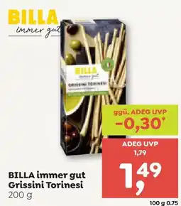 ADEG BILLA immer gut Grissini Torinesi Angebot