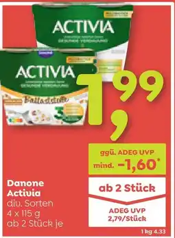ADEG Danone Activia Angebot