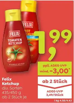 ADEG Felix Ketchup Angebot