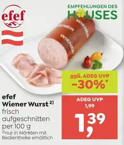 ADEG efef Wiener Wurst Angebot