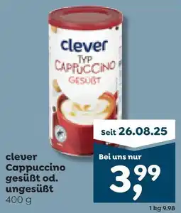 ADEG clever Cappuccino gesüßt ungesüßt Angebot