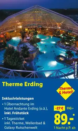 Lidl Reisen Therme Erding Angebot