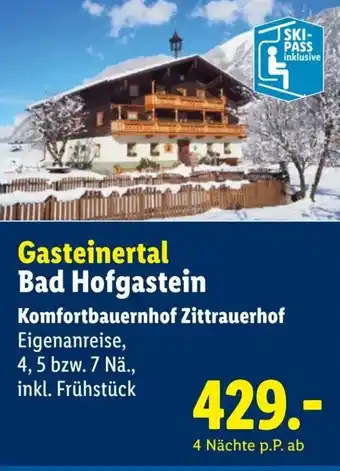 Gasteinertal Bad Hofgastein