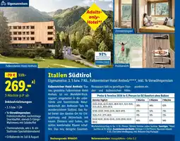 Lidl Reisen Italien Südtirol Angebot