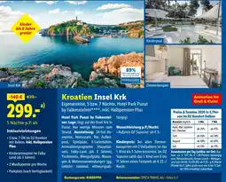 Lidl Reisen Kroatien Insel Krk Angebot