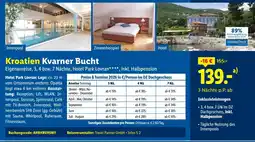 Lidl Reisen Kroatien Kvarner Bucht Angebot