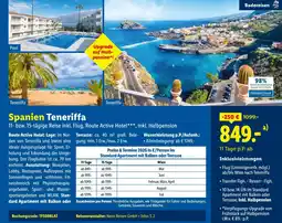 Lidl Reisen Spanien Teneriffa Angebot