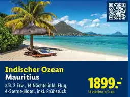 Lidl Reisen Indischer Ozean Mauritius Angebot