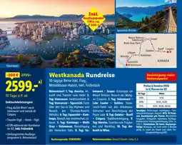 Lidl Reisen Westkanada Rundreise Angebot