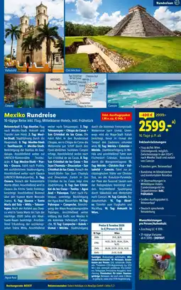 Lidl Reisen Mexiko Rundreise Angebot