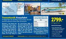 Lidl Reisen Transatlantik Kreuzfahrt Angebot