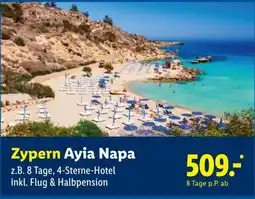Lidl Reisen Zypern Ayia Napa Angebot