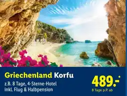 Lidl Reisen Griechenland Korfu Angebot