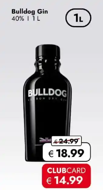 Travel FREE Bulldog Gin Angebot