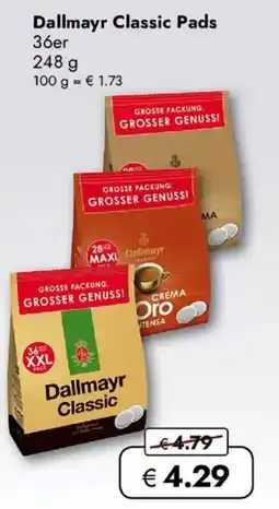 Travel FREE Dallmayr Classic Pads Angebot