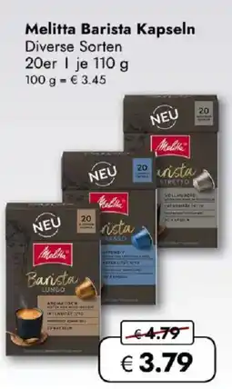 Travel FREE Melitta Barista Kapseln Angebot